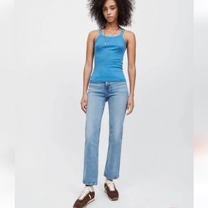 NWOT RE/DONE  70s Crop Boot Cut Jeans